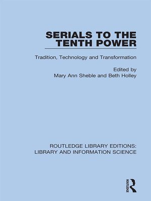 cover image of Serials to the Tenth Power